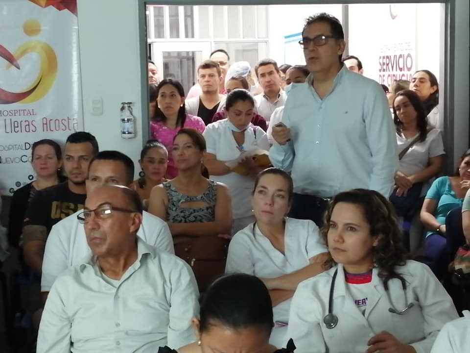 Hospital Federico Lleras prepara a su personal médico ante la posible llegada de coronavirus a Ibagué Hospital Federico Lleras prepara a su personal médico ante la posible llegada de coronavirus a Ibagué