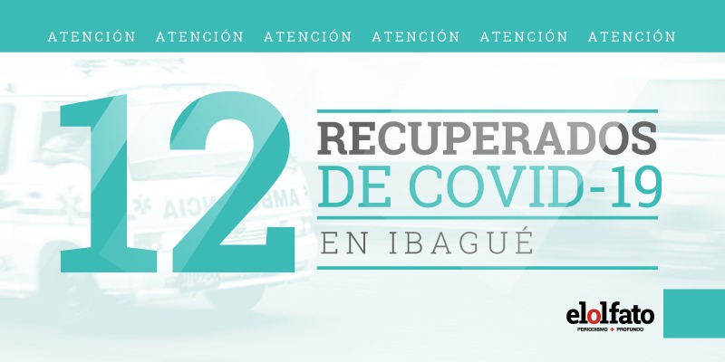 Buenas noticias: ya son 12 las personas recuperadas del COVID-19 en Ibagué, Melgar reportó su primer caso Buenas noticias: ya son 12 las personas recuperadas del COVID-19 en Ibagué, Melgar reportó su primer caso
