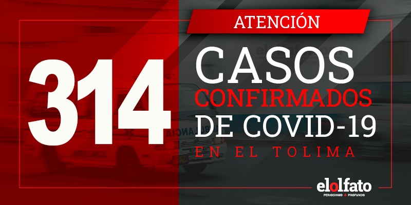 ¡Atención! El Tolima superó los 300 casos de COVD-19, INS reportó 16 nuevos infectados en cuatro municipios ¡Atención! El Tolima superó los 300 casos de COVD-19, INS reportó 16 nuevos infectados en cuatro municipios