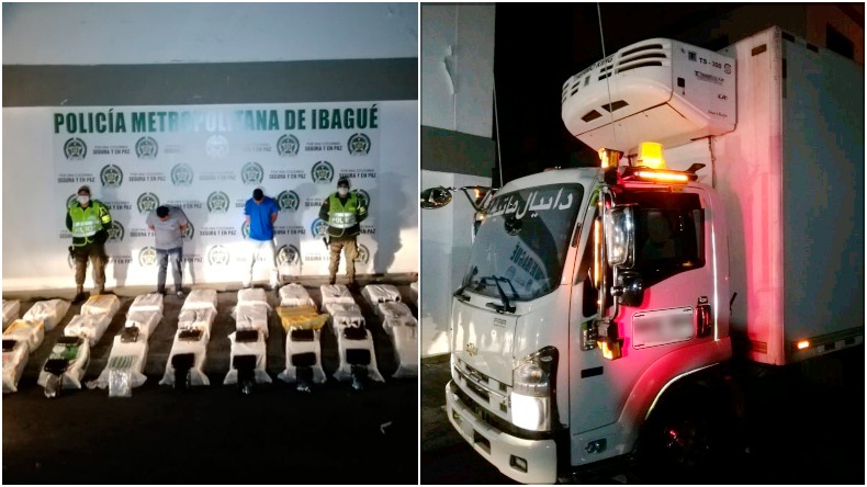 Incautan millonario cargamento de marihuana en la vía Ibagué – Calarcá