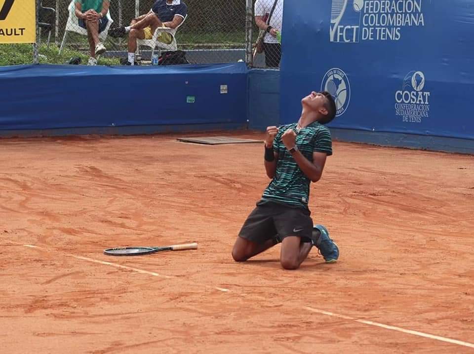 Tenista tolimense quedó campeón de torneo sudamericano realizado en Armenia