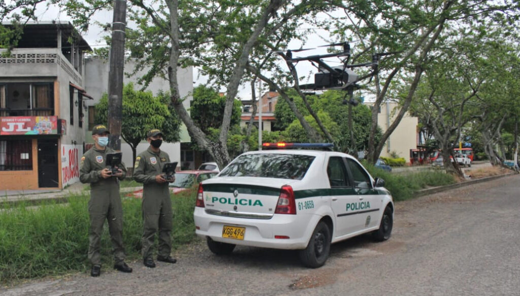 Dron de última tecnología realizará patrullajes aéreos sobre Ibagué