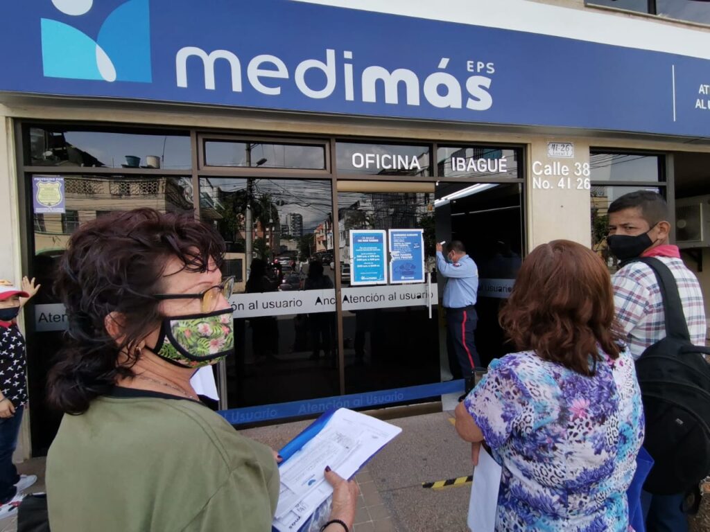El servicio que brinda la EPS es cada vez peor: usuarios de Medimás El servicio que brinda la EPS es cada vez peor: usuarios de Medimás