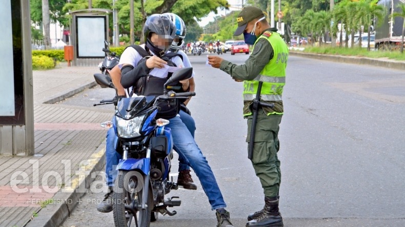 Prohíben parrillero en moto por partido entre Deportes Tolima y Millonarios