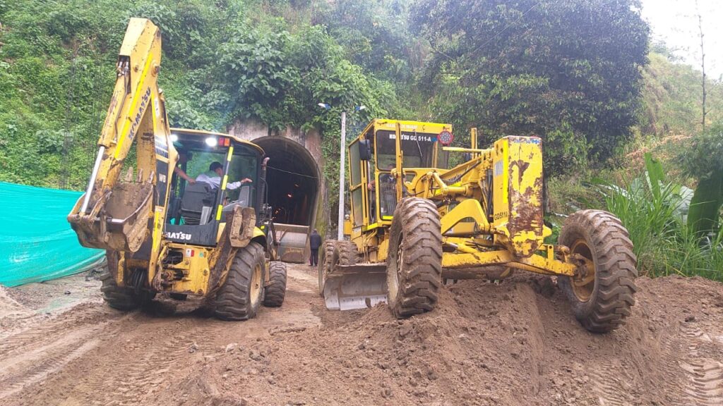 Inició intervención en la vía Los Túneles – Tapias de Ibagué Inició intervención en la vía Los Túneles – Tapias de Ibagué