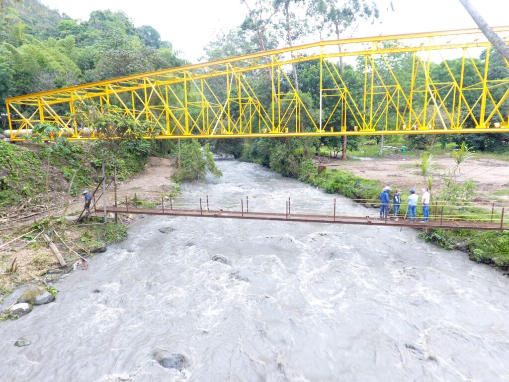 Culminaron instalación del viaducto más importante del Acueducto Complementario en Ibagué Culminaron instalación del viaducto más importante del Acueducto Complementario en Ibagué