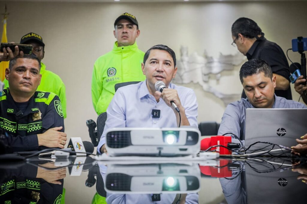 Hurtado dice que disminuyeron los delitos en Ibagué comparados con los del 2021 Hurtado dice que disminuyeron los delitos en Ibagué comparados con los del 2021