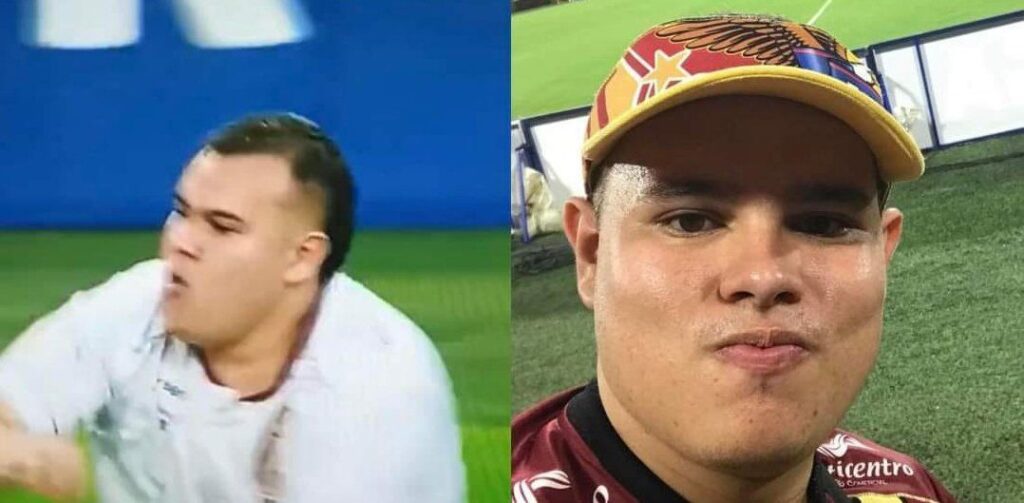 Identifican al hincha que agredió al jugador de Millonarios Daniel Cataño en el estadio de Ibagué Identifican al hincha que agredió al jugador de Millonarios Daniel Cataño en el estadio de Ibagué