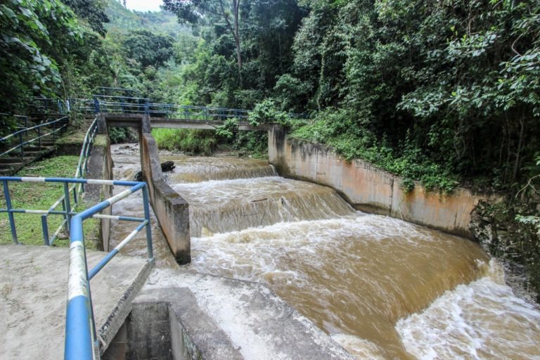 Fuerte aguacero de este jueves no afectó suministro de agua en Ibagué