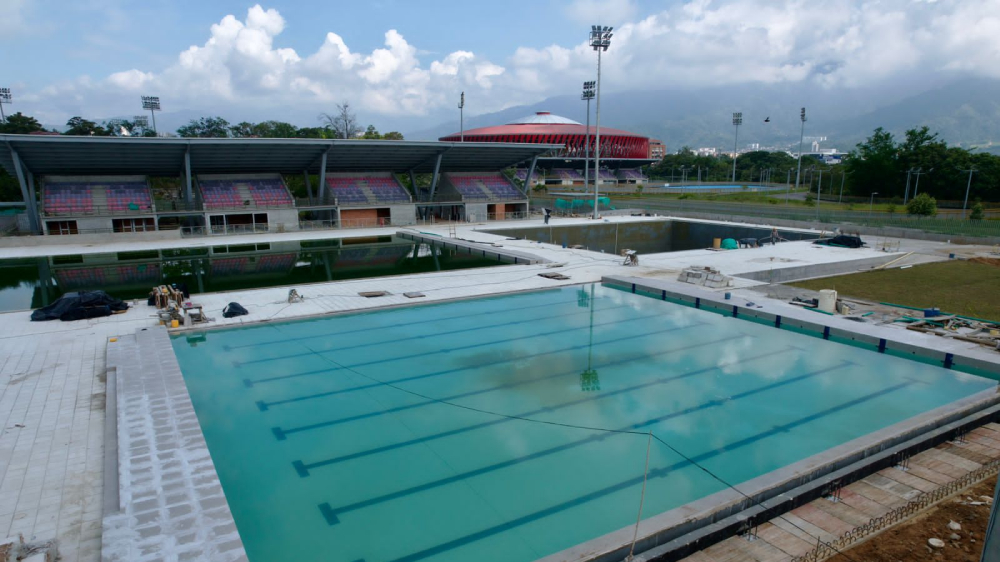 Piscinas del Parque Deportivo entran en su recta final Piscinas del Parque Deportivo entran en su recta final