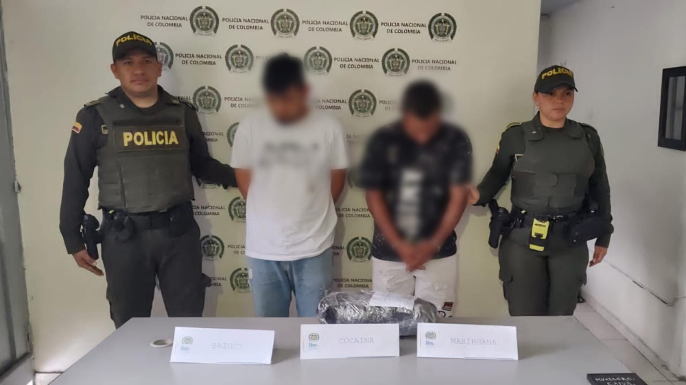 Detienen a cuatro personas en Ibagué con drogas avaluadas en $6 millones Detienen a cuatro personas en Ibagué con drogas avaluadas en $6 millones