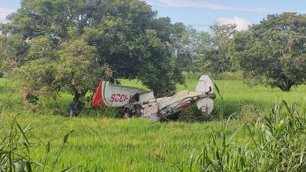 Revelan estado de salud del piloto de la avioneta que se accidentó en Ibagué Revelan estado de salud del piloto de la avioneta que se accidentó en Ibagué