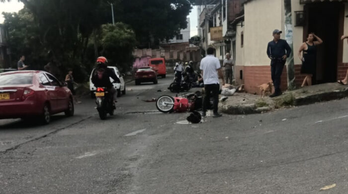 Violento choque dejó a un hombre fallecido en la avenida Guabinal