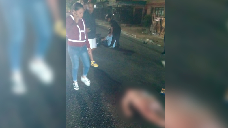 Adulta mayor resultó herida tras ser arrollada por motociclista en Ibagué Adulta mayor resultó herida tras ser arrollada por motociclista en Ibagué