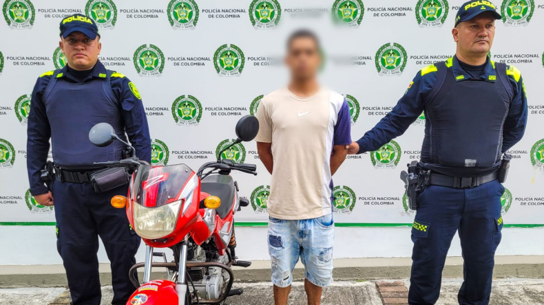 Capturan en Ibagué a hombre que conducía una motocicleta hurtada en Armero Capturan en Ibagué a hombre que conducía una motocicleta hurtada en Armero