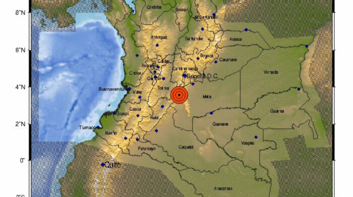 Servicio Geológico Colombiano reportó temblor con epicentro en el Meta