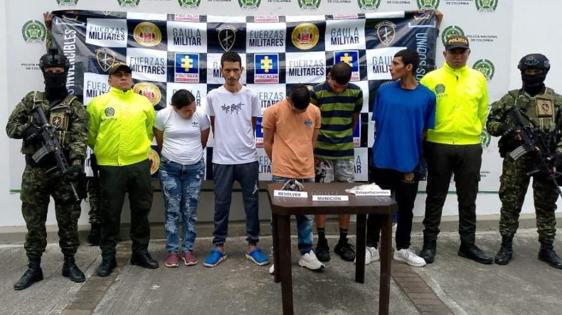 Desarticulan banda que generaba desplazamiento forzado en el Tolima Desarticulan banda que generaba desplazamiento forzado en el Tolima