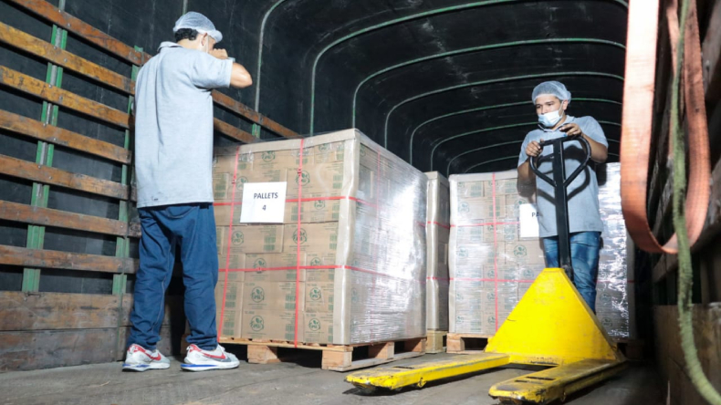 Envían contenedor de panela tolimense hacia Estados Unidos Envían contenedor de panela tolimense hacia Estados Unidos