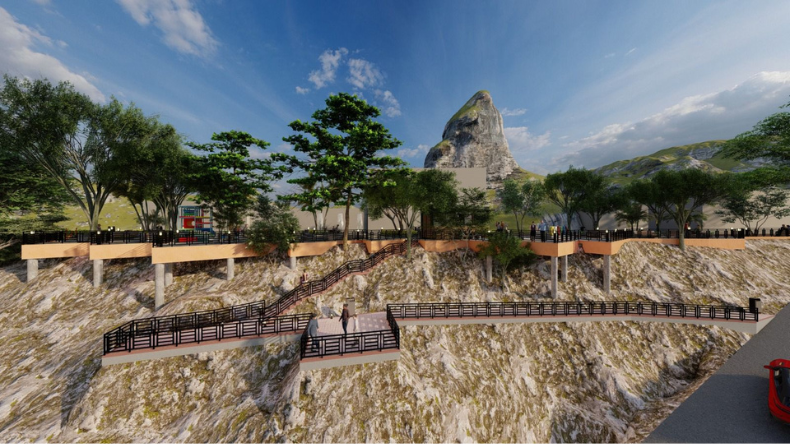 Terminarán de construir el malecón de la represa de Prado Terminarán de construir el malecón de la represa de Prado