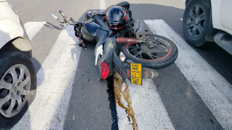 Accidente en la Mirolindo dejó a una mujer lesionada