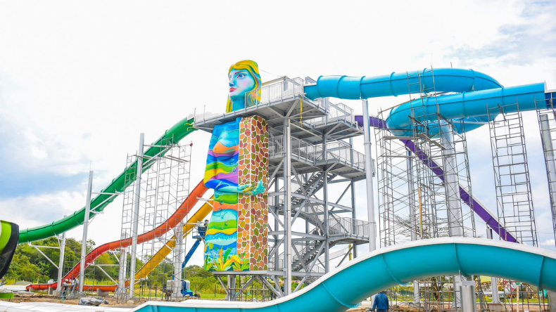Así son los nuevos toboganes extremos ‘Madre de Agua’ del Parque Caiké Así son los nuevos toboganes extremos ‘Madre de Agua’ del Parque Caiké