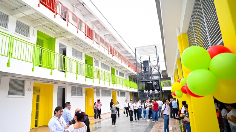 Así quedó la remodelación de la institución educativa Alberto Santofimio Así quedó la remodelación de la institución educativa Alberto Santofimio