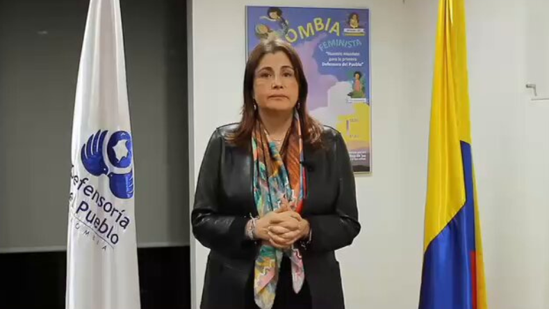 Defensora del Pueblo protesta por la llegada de Benedetti a la Presidencia Defensora del Pueblo protesta por la llegada de Benedetti a la Presidencia