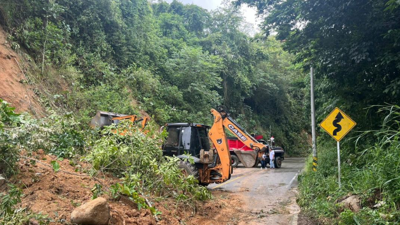 Cuatro municipios del Tolima en alerta roja por riesgo de deslizamientos de tierra