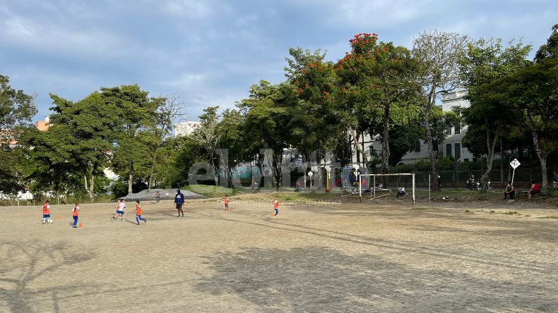 Las canchas del barrio San Simón en Ibagué van a seguir funcionando