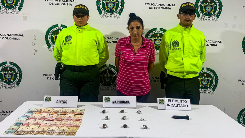 En Ibagué, una mujer fue capturada y enviada a la cárcel por vender drogas