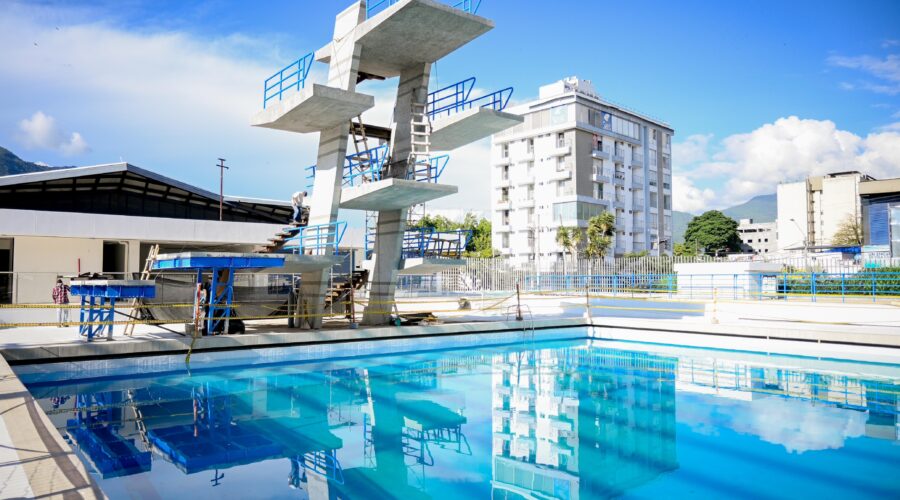 Aranda dice que entregarán las Piscinas de la 42 en el primer semestre del 2025