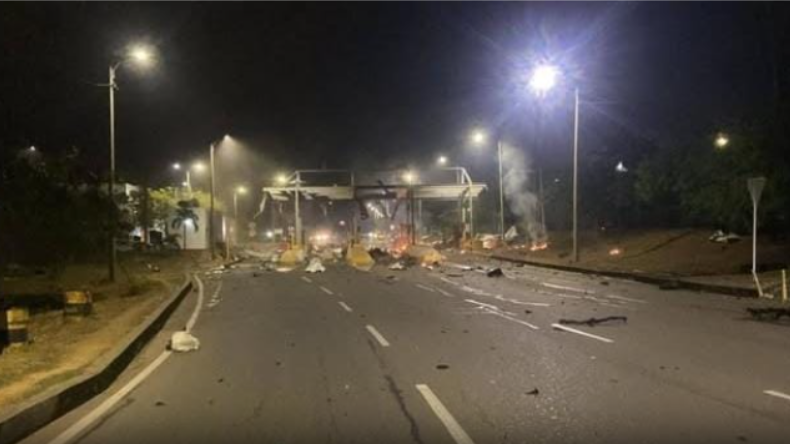 Noche de terror en Cúcuta: ataques con explosivos y retenes ilegales Noche de terror en Cúcuta: ataques con explosivos y retenes ilegales