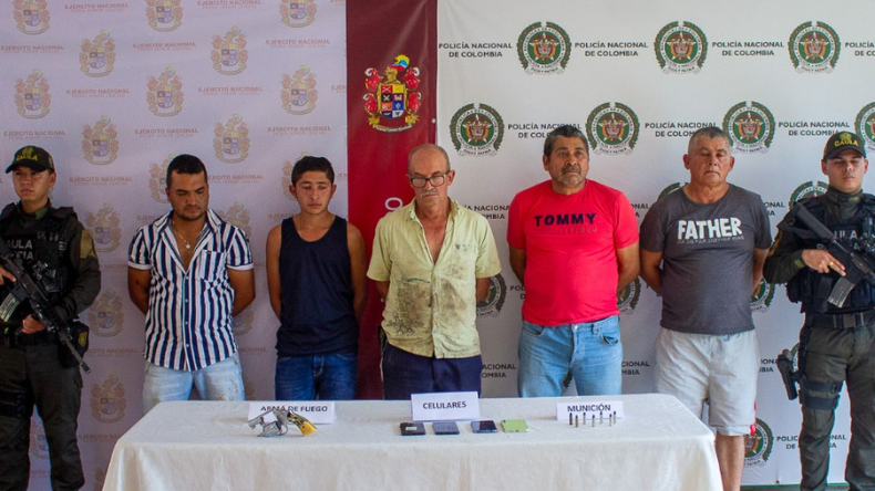 Capturan a cabecilla y a otros cinco disidentes en el norte del Tolima Capturan a cabecilla y a otros cinco disidentes en el norte del Tolima