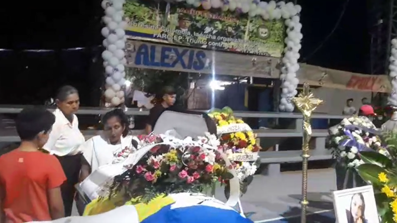 Disidencias de las FARC rindieron homenaje a alias ‘Cancharino’ Disidencias de las FARC rindieron homenaje a alias ‘Cancharino’