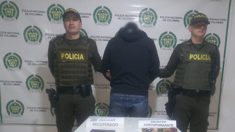 Capturaron a un hombre en libertad condicional tras asaltar a mujer en El Líbano Capturaron a un hombre en libertad condicional tras asaltar a mujer en El Líbano