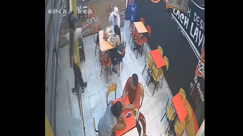 Se conocen imágenes del ataque sicarial ocurrido en El Espinal Se conocen imágenes del ataque sicarial ocurrido en El Espinal