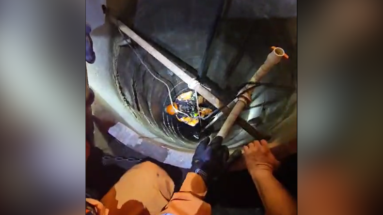 Recuperaron cuerpo de hombre que cayó a un pozo Recuperaron cuerpo de hombre que cayó a un pozo