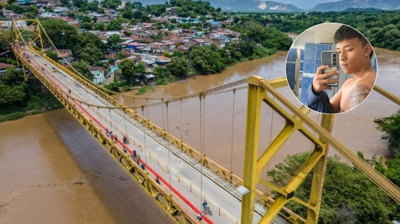 Buscan a joven que se lanzó y desapareció en el río Magdalena Buscan a joven que se lanzó y desapareció en el río Magdalena