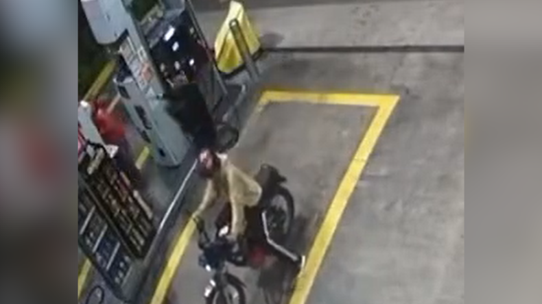 Atraco a mano armada en estación de servicio frente a la Terminal de Honda Atraco a mano armada en estación de servicio frente a la Terminal de Honda