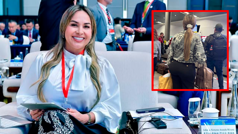 Alcaldesa Johana Aranda convirtió viaje oficial a China en paseo familiar durante Semana Santa Alcaldesa Johana Aranda convirtió viaje oficial a China en paseo familiar durante Semana Santa