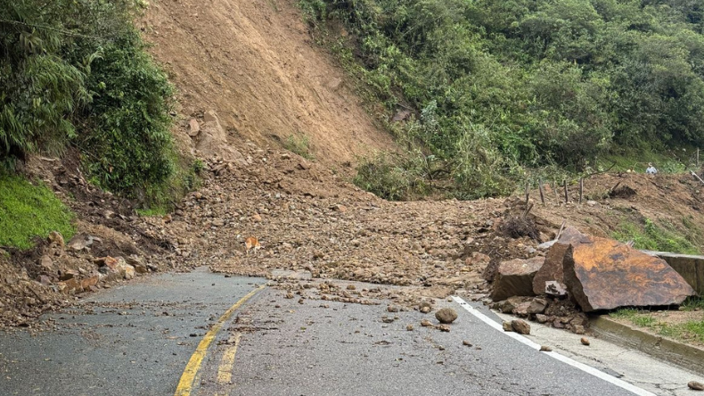 DESLIZAMIENTO VÍA FRESNO- MANIZALES