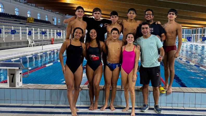 ¡Orgullo tolimense! Jóvenes promesas de la natación brillaron en Europa ¡Orgullo tolimense! Jóvenes promesas de la natación brillaron en Europa