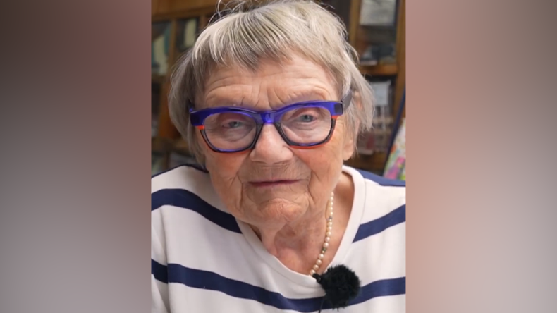 Con 95 años, Gerda Hammel sigue al frente de su tienda en Alemania Con 95 años, Gerda Hammel sigue al frente de su tienda en Alemania