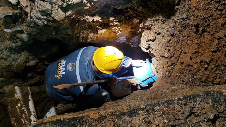 Obras del IBAL podrían afectar presión de agua en la comuna Siete este jueves Obras del IBAL podrían afectar presión de agua en la comuna Siete este jueves