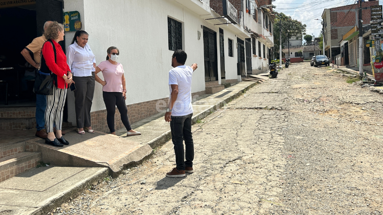 La promesa incumplida de Andrés Hurtado en el barrio Jordán La promesa incumplida de Andrés Hurtado en el barrio Jordán