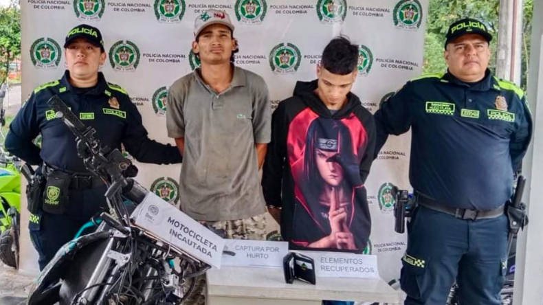 Los capturaron atracando en Ibagué y un juez les dio casa por cárcel Los capturaron atracando en Ibagué y un juez les dio casa por cárcel