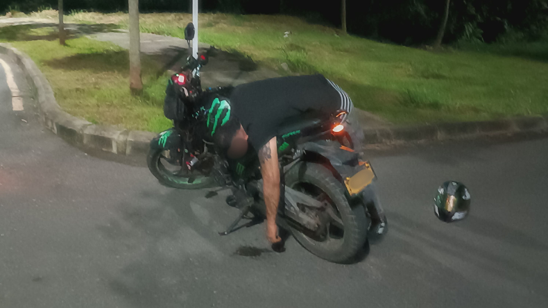 Una imagen que refleja el caos y la falta de autoridad en Ibagué Una imagen que refleja el caos y la falta de autoridad en Ibagué