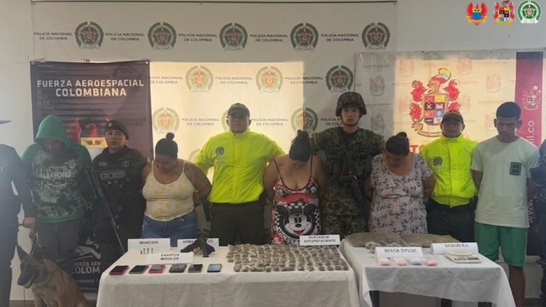 A prisión cinco personas por porte ilegal de armas y tráfico de estupefacientes en Honda A prisión cinco personas por porte ilegal de armas y tráfico de estupefacientes en Honda