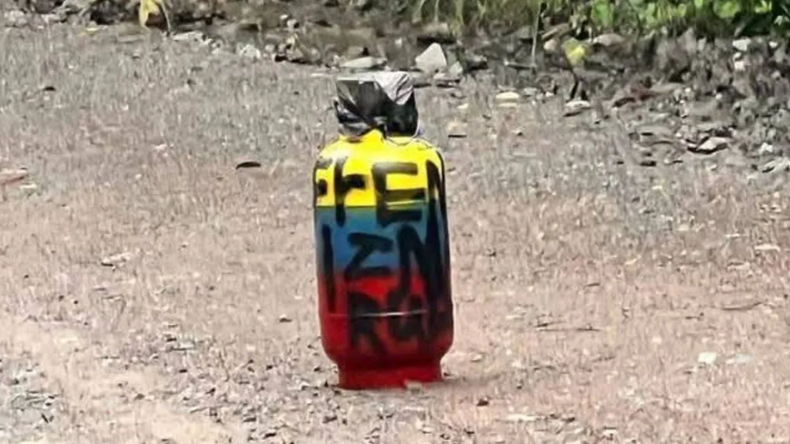 Capturado hombre que dejó cilindro bomba en el parque principal de Ríoblanco Capturado hombre que dejó cilindro bomba en el parque principal de Ríoblanco