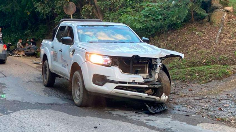 Motociclista resultó herido tras ser embestido por una camioneta en la vía Melgar – Icononzo Motociclista resultó herido tras ser embestido por una camioneta en la vía Melgar – Icononzo
